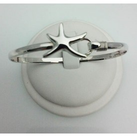 RA4174MBSS 4mm High polished Starfish bangle 